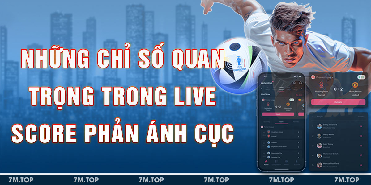Những Chỉ Số Quan Trọng Trong Live Score Phản Ánh Cục Diện Trận Đấu